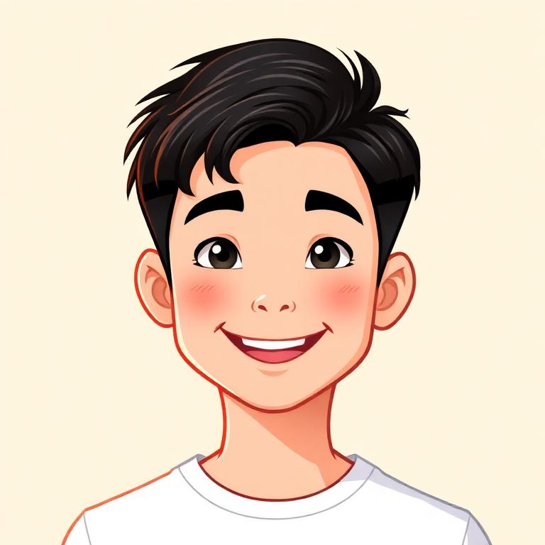 Cool boy avatar for anonymous random chat - male user profile option on Genzigs
